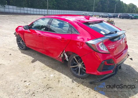 2021 Honda Civic Sport z USA, uszkodzony, nr VIN SHHFK7H4XMU406121